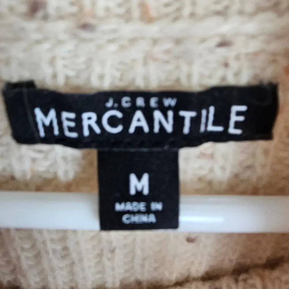 J. Crew Womens Lambswool Turtleneck Sweater Sz M Classic Quiet Luxury Minimalist